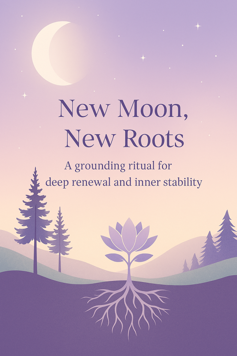 New Moon, New Roots — Planting Intentions That Heal
